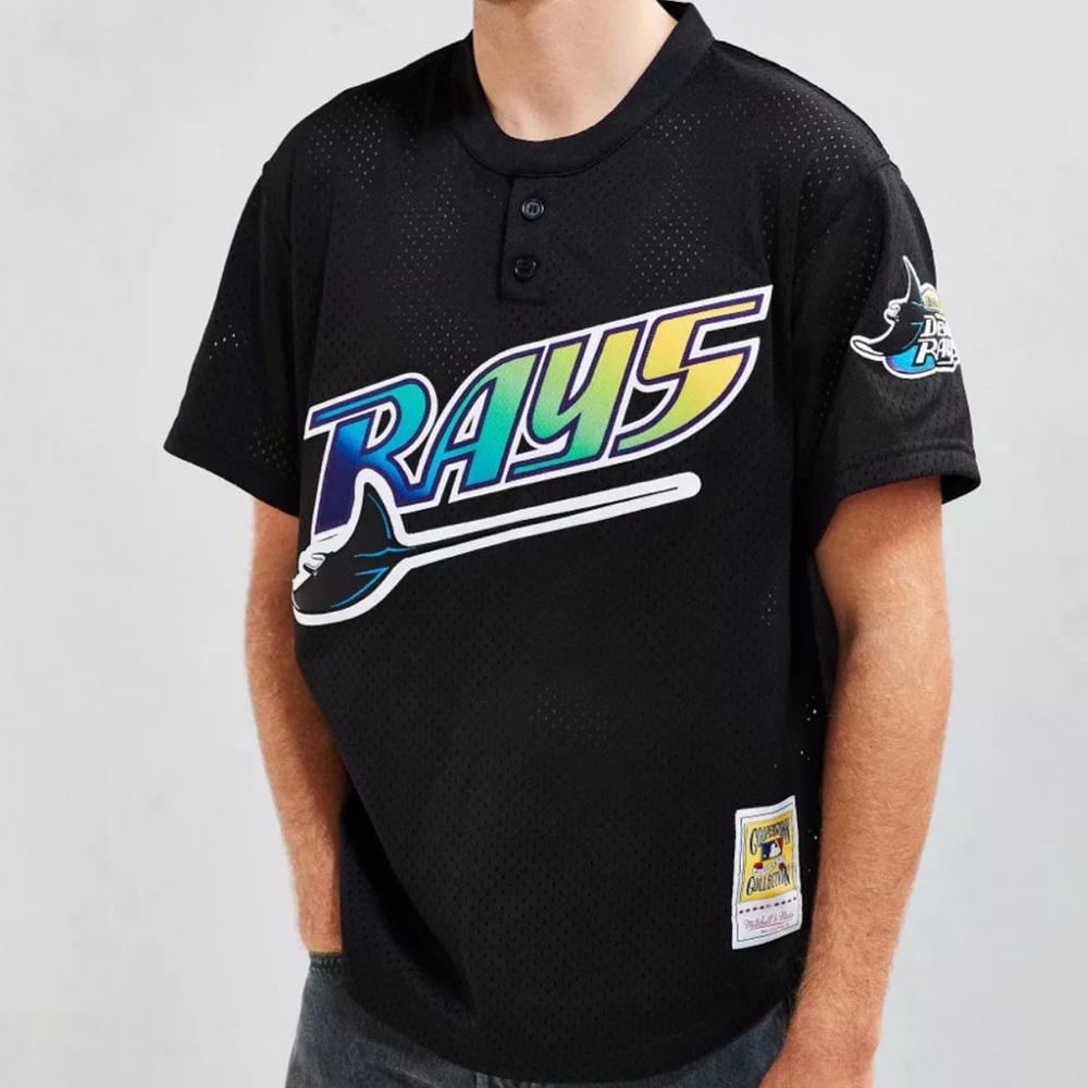 Mitchell & Ness Black Rays Jersey